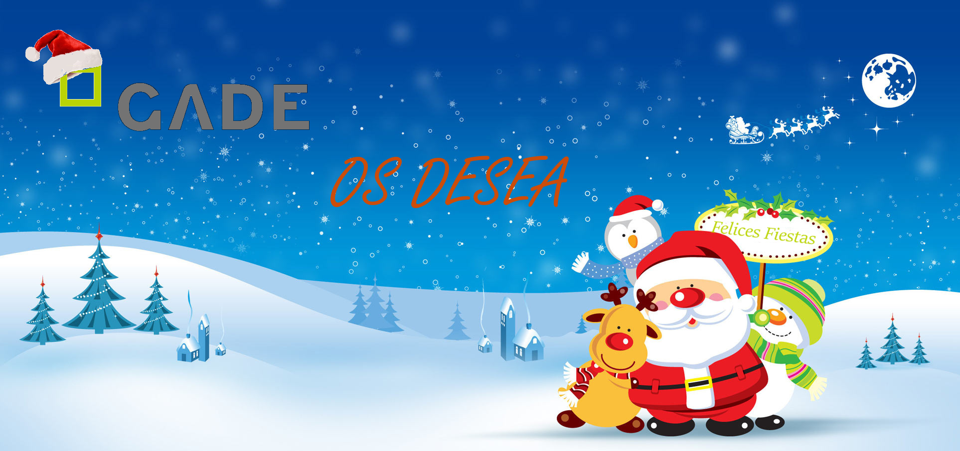 GADE os desea Felices Fiestas