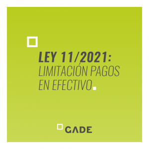 Limitación de pago en efectivo