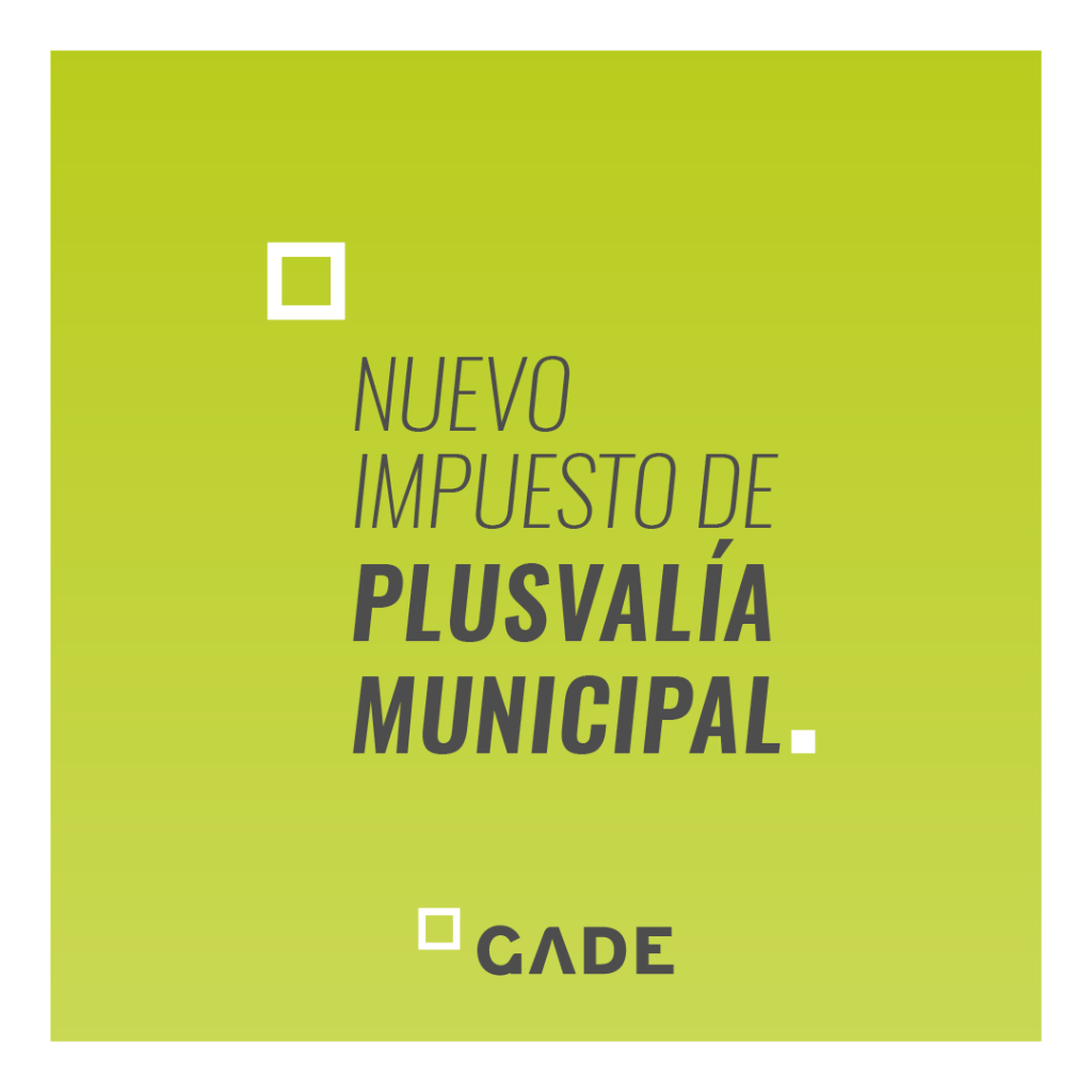 Impuesto plusvalía municipal