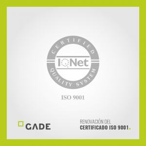 Renovación certificado calidad ISO 9001